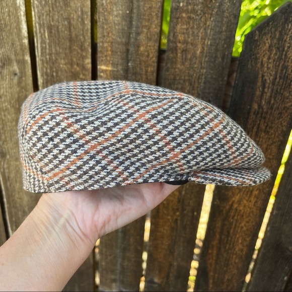 Wonderful Fashion Men’s Flat Cap Tweed Wool Blend Hat - Picture 10 of 11